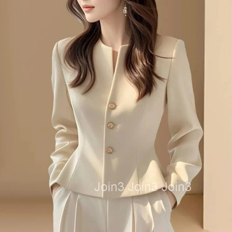 Womens Wool Blends Jackets Solid Color High Quality Korean Reviews Clothes Female Coat Offer Cheap Style Great Elegant Casual