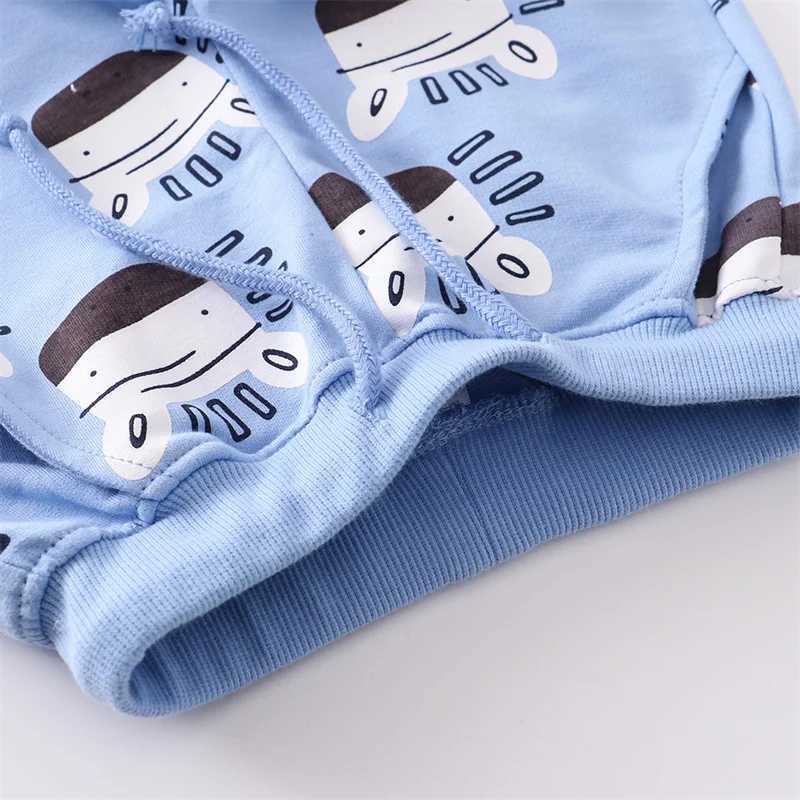 Jumping Meters 2-7T Summer Boys Shorts Animals Print Drstring Baby Boys Girls Short Pants Animals Childrens Kids TrousersC250617