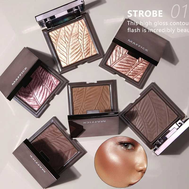 Embossed Bronzers Highlighter Makeup Palette 3D Nose Shadow Matte Facial Contouring Shadow Palette Setting Makeup Press Powder XJ250618