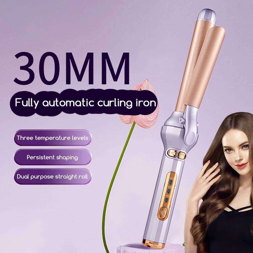 Iron Long Hair Automatic Curling Straightening For Home Travel