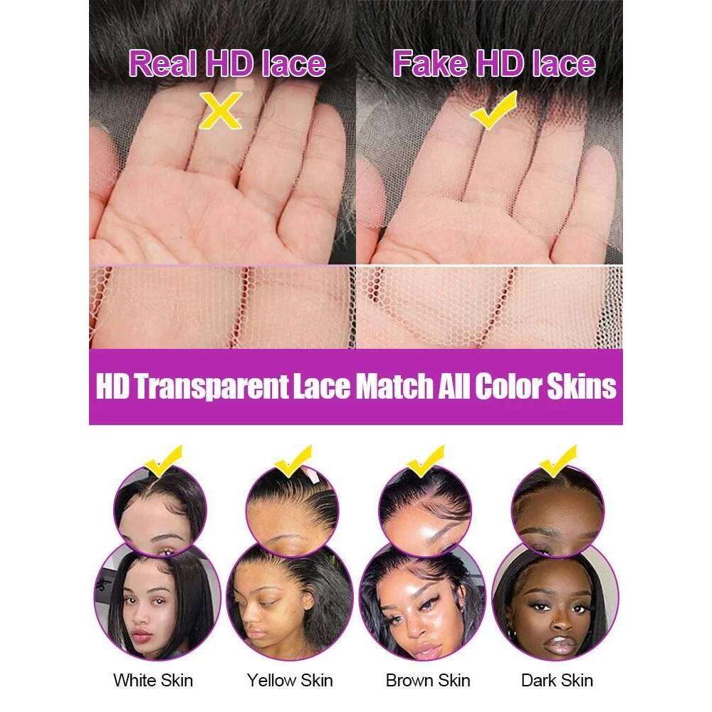 300 Density Curly Wigs Human Hair Deep Wave Lace Frontal Wig Glueless 5x5 Closure Brazilian Wet and Wavy For Women