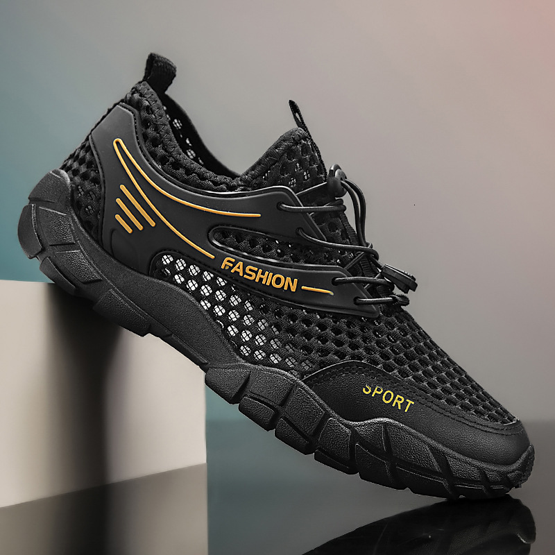 Casual Shoes Men S Summer Breathable Thin New Sports Casual Running Deodorant Mesh Hollow Versatile Trendy Shoes Ddmysaturn