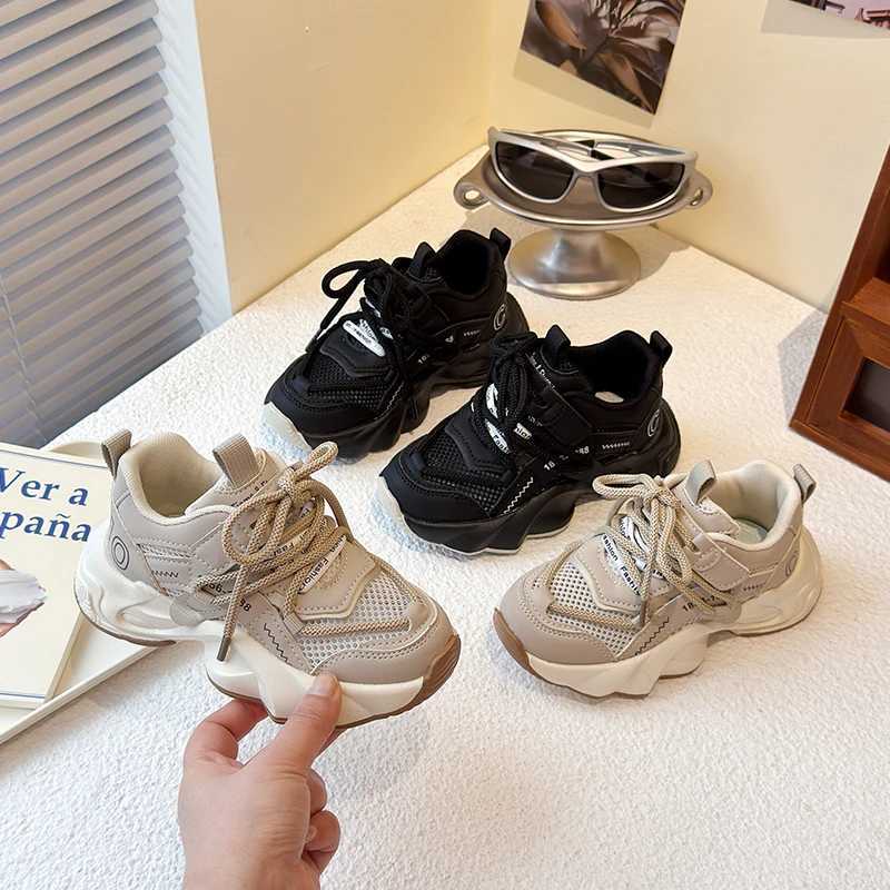 New Spring Collection Breathable Mesh Sports Shoes for Boys Girls Anti-Slippery Design Z250618