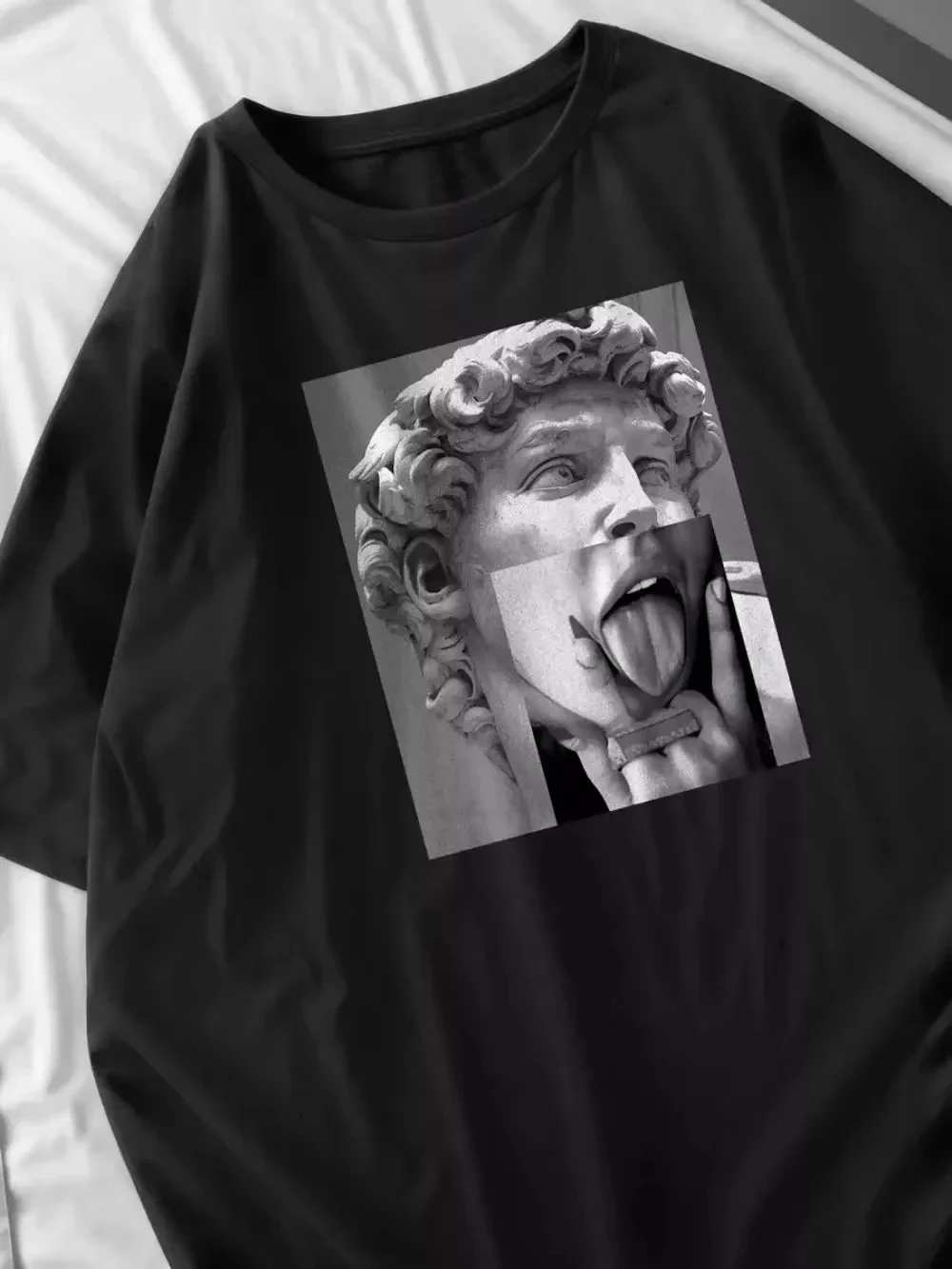T-Shirts Women Print Tops Summer O-Neck Oversize T Shirts Casual Soft Short Sleeve Tees Street Women Clothes