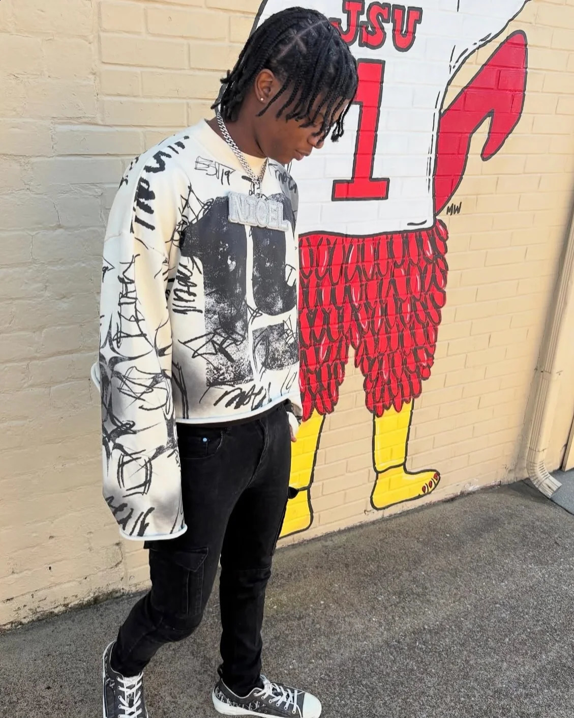Y2K Men T Shirt vintage Print Graphic Gothic Long Sleeves Harajuku Oversized T Shirt Fashion Hip Hop Punk Casual Streetwear Tops 250617