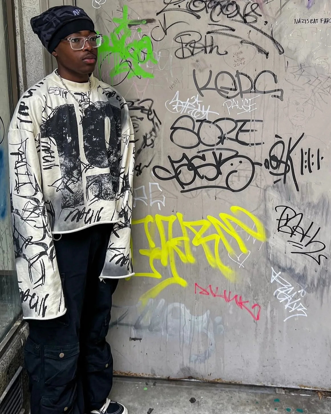 Y2K Men T Shirt vintage Print Graphic Gothic Long Sleeves Harajuku Oversized T Shirt Fashion Hip Hop Punk Casual Streetwear Tops 250617