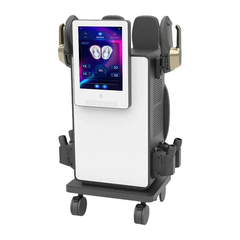 New Radiofrequency Ems Muscle Stimulator 4 Handles RF Ems body Slimming Weight Loss Cellulite Muscle Building Muscle Sculpting Fat Reduce Machine