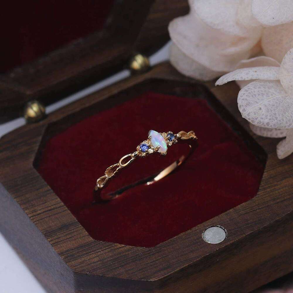 New Korean and Japanese Style Rings for Women, Personalized Gold-Plated Jewelry Accessories, Hot-Selling Live Streaming Explosive Products