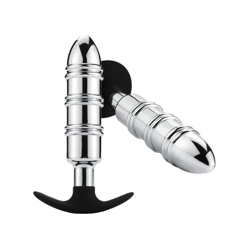 ANMOOEE Heavy Extra Large Anal Expansion Metal Anal Plug Dildo Stainless Steel Butt Plug Prostate Massage Adult Sex Toys 250617