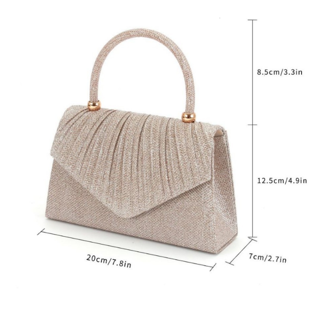Free Shipping 2025 New Designer Bag High-end All Diamond Women's Evening Dress Handbag Fashionable And High-quality Shopping Bag Solid Color Smal