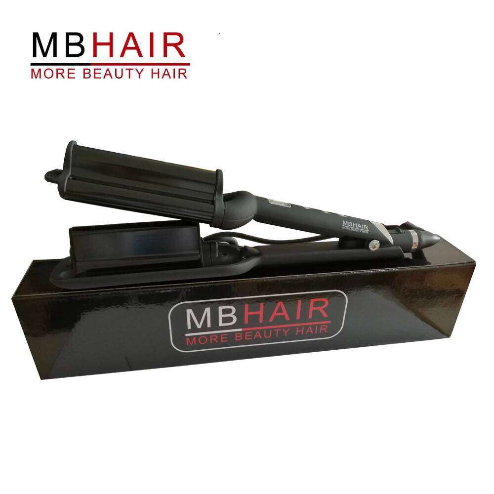 High Quality Triple Barrel Hair Curlers Wave Spring Ceramic Curling Iron brazilian body Big deep wave Curler