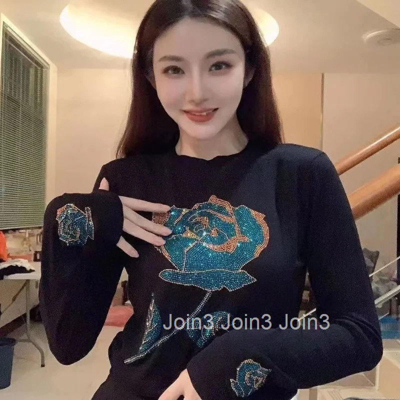 Womens T Shirt Rhinestone Kpop Tees Anime Xxl Clothing Graphic Clothes Kawaii Pulovers Alt Harajuku Cool Top O Y S Shirts Woman