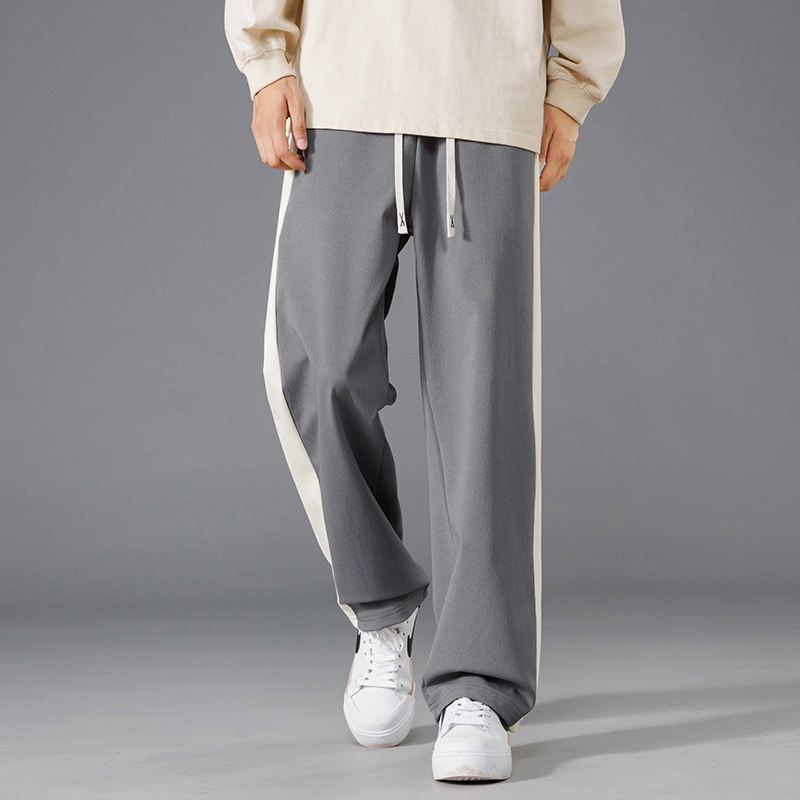 Designer Men's Streetwear Utility Pants - Loose Ankle-Tied, Summer Thin, Sports Casual Versatile Long Trousers