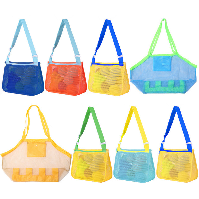 Swimwear Miscellaneous Organizer Single Shoulder Backpack Handheld Storage Beach Mesh Bag