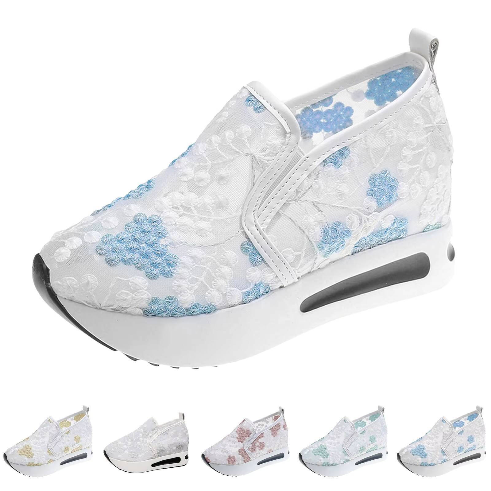 Size Womens Comfortable Soft Soled Casual Shoes Casual Fashionable Outdoor Shoes For Women Wide Width Ddmysaturn