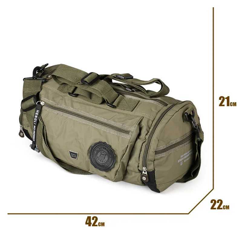 Ruil Men Outdoor Travel Bags Folding Oxford Cloth Bag Protects Portable Waterproof Leisure Bags W250618