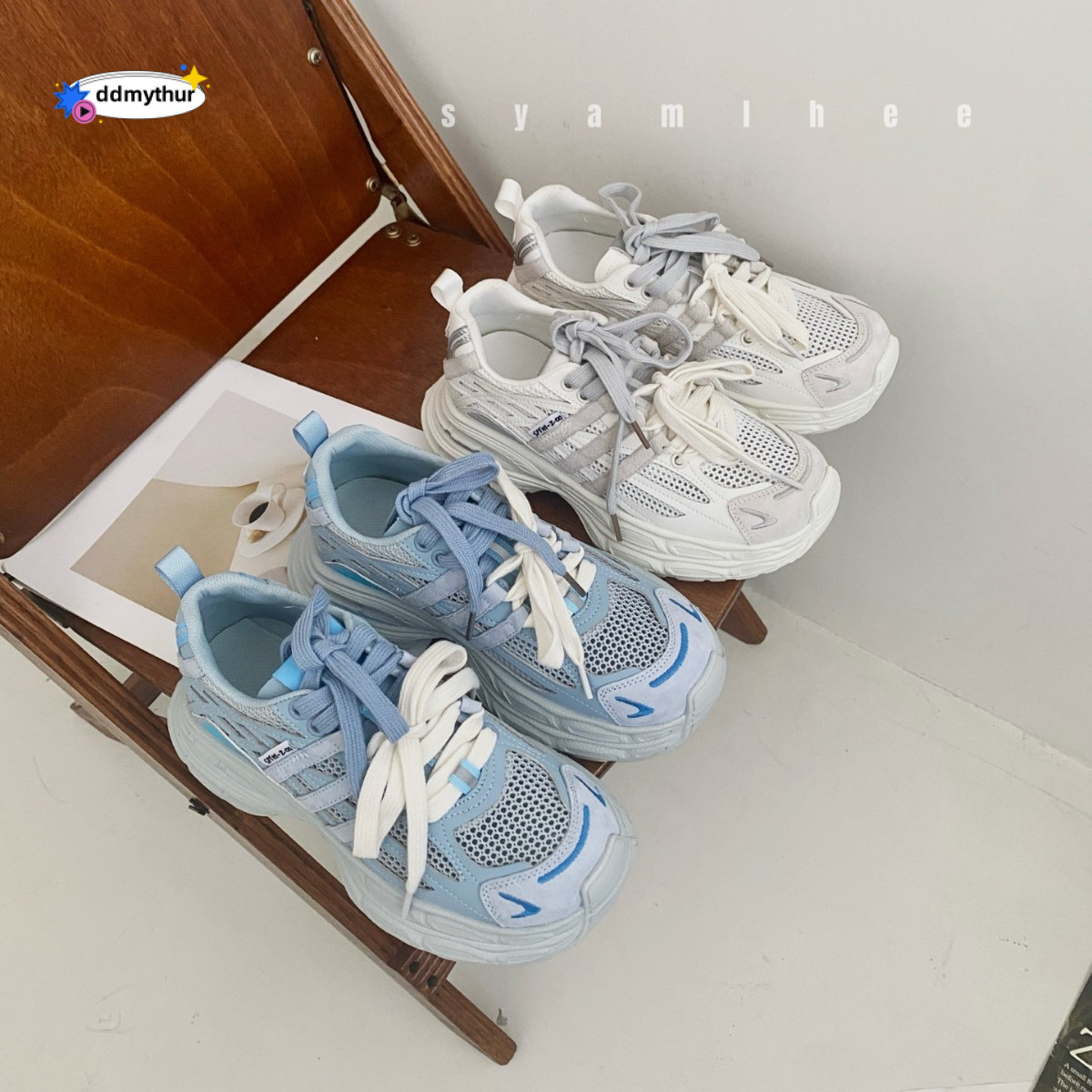 Petite 9cm Invisible Height Increasing Dad Shoes for Women 2025 Summer New Versatile Breathable Thick Sole Casual Sneakers ddmythur