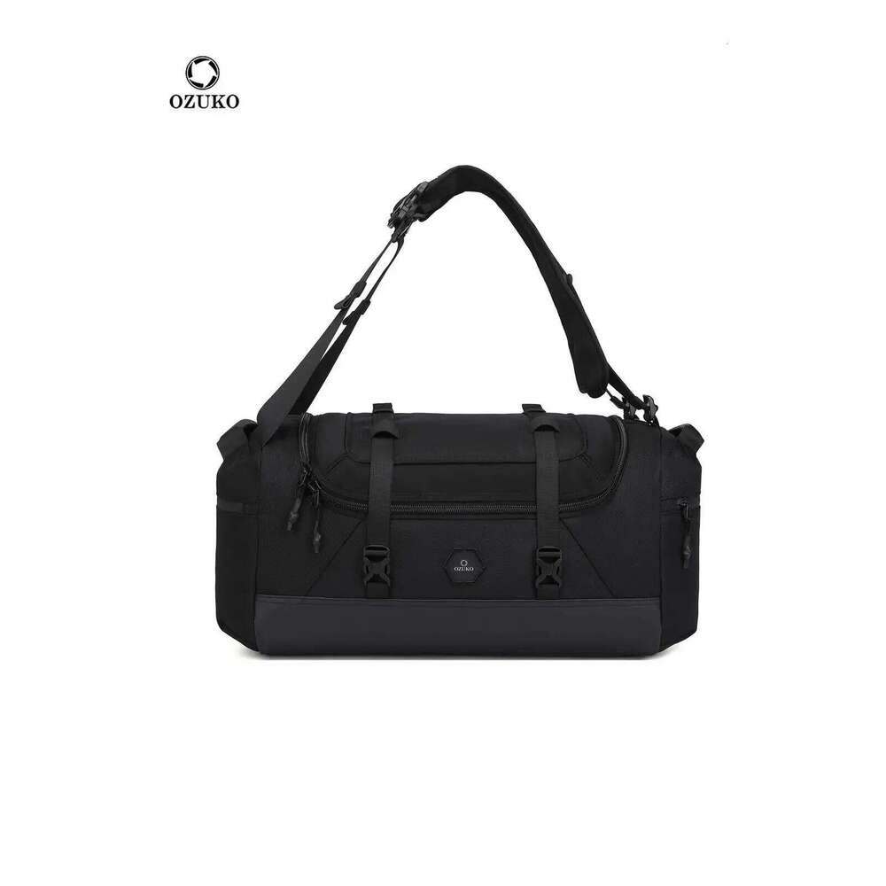 OZUKO Duffel Large Bags Capacit Weekender Travel Lage Men Outdoor Hiking Sport Football Backpack Ball Bag