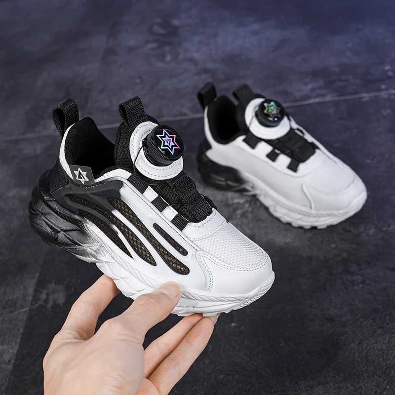 Childrens Casual Shoes For Boys Breathable Sneaker Girls Fashion Air Mesh Kids Students School Running Sports Shoes Z250618