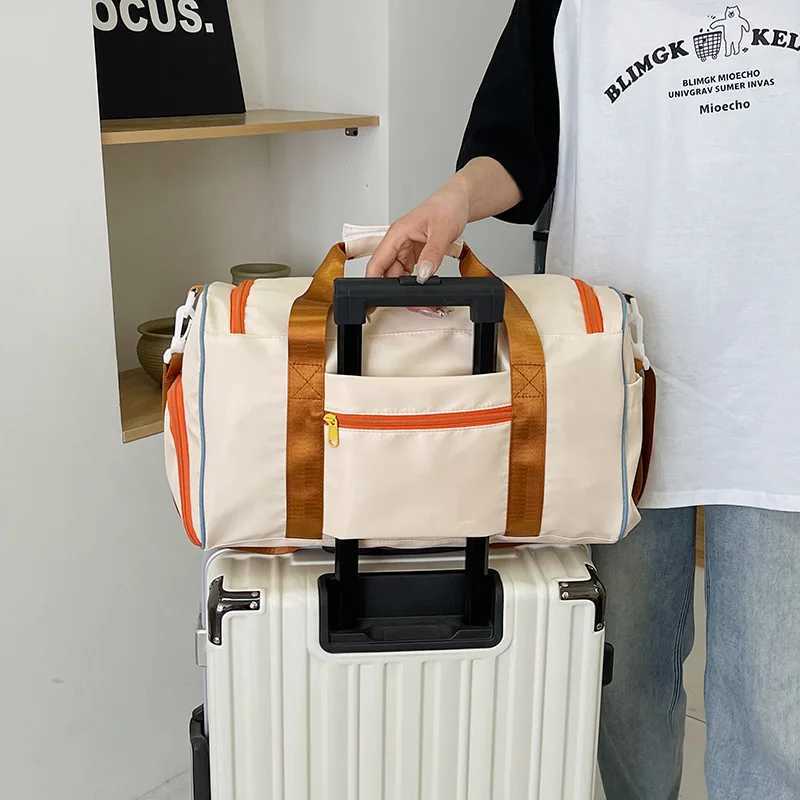 Large capacity Cosmetics Travel Bag Professional Fitness Bag Yoga Swimming Training Backpack Satchel Shoulder Crossbody Tote Bag W250618