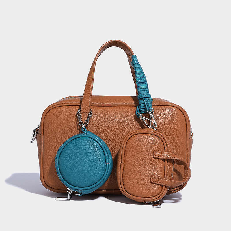 2024 Autumn Winter New Mother-Daughter Single Shoulder bag Crossbody Bag Niche Fashion Boston Bowling