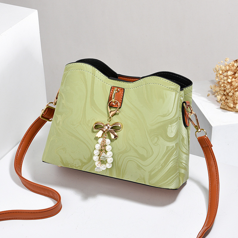 Simple And Elegant Designer Bucket Bag 2025 New Fashionable Color Block Small Bag Multifunctional Single Shoulder Crossbody Bag