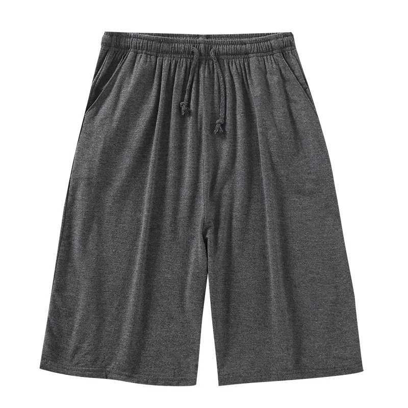 Modal Mens Shorts Summer Thin Five-point Home Shorts Loose Casual Large Size Home Pajamas Beach Pants XJ250618