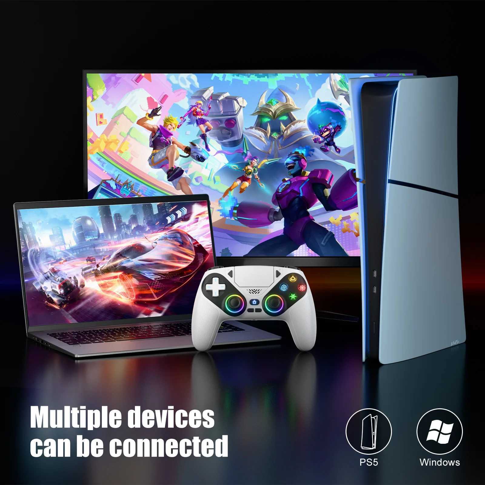 For Playstation 5 Wireless Controller For Pc Console Controller With Turbo Dual Sense Vibrate Programming Bluetooth Gamepad Z250617UW70