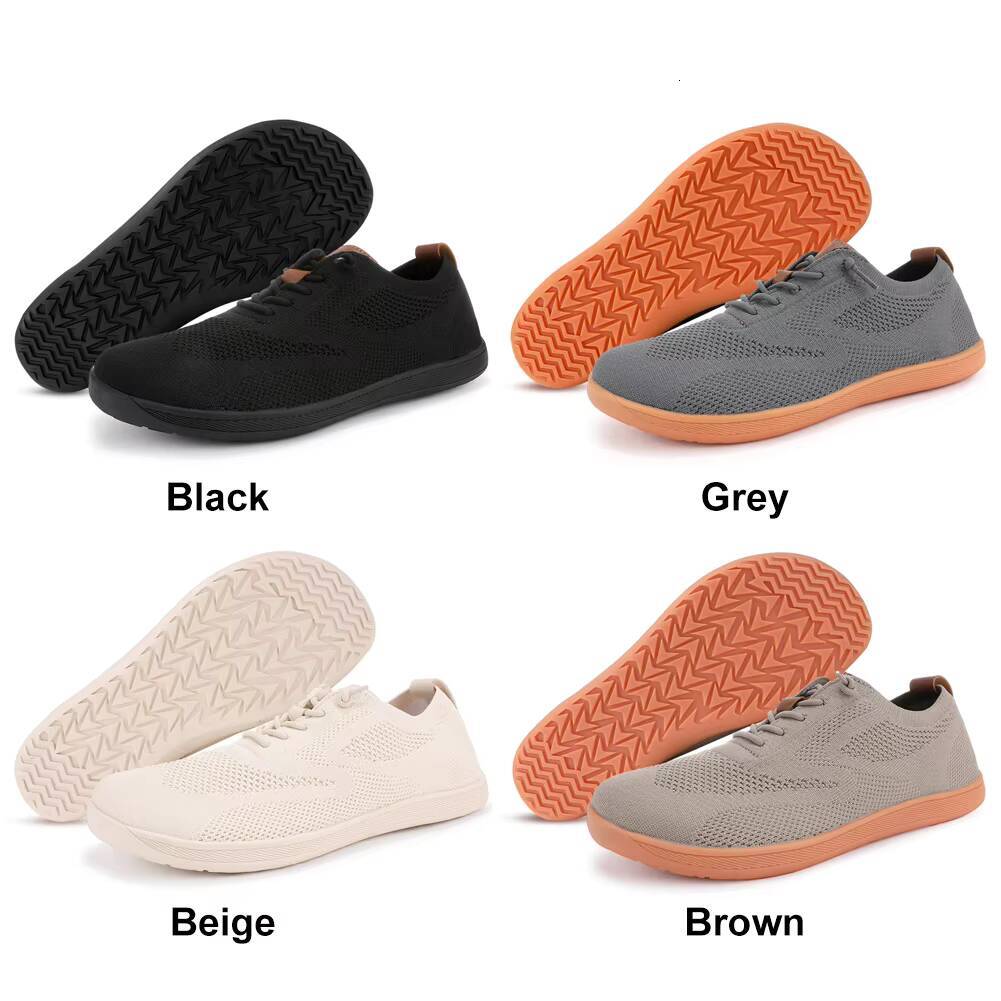 Casual Shoes Minimalist Barefoot Cross Trainer Comfortable Wide Toe Walking Shoes Non Slip Fashion Running Sneakers For Men Women Ddmysaturn