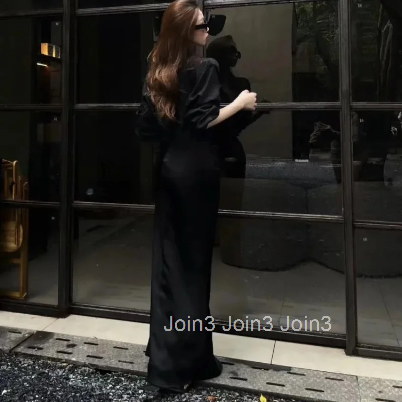 Female Outfits Mature Skirt Sexy Slit Womens Two Piece Set Short Sleeve Luxury Designer Clothing Korea Summer Fashion 2025 Full