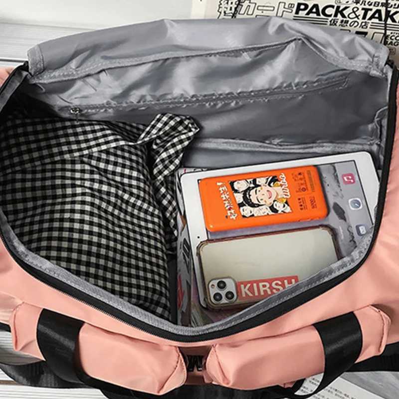 Large Capacity Fashion Gym Bag Male Backpack Women Handbag Portable Travel Bag Mens Backpack Multifunctional Fitness Sports Bag W250618