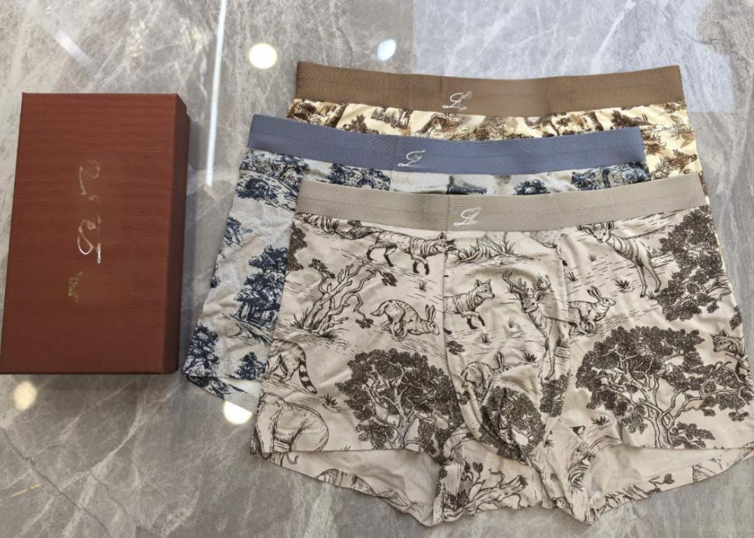 Mens Underwears Designer Underpants Shorts Boys Ice Silk Underwear Summer Men Seamless Boxer Ultra Thin Loose Breathable Tide Brand Boxer Short a2