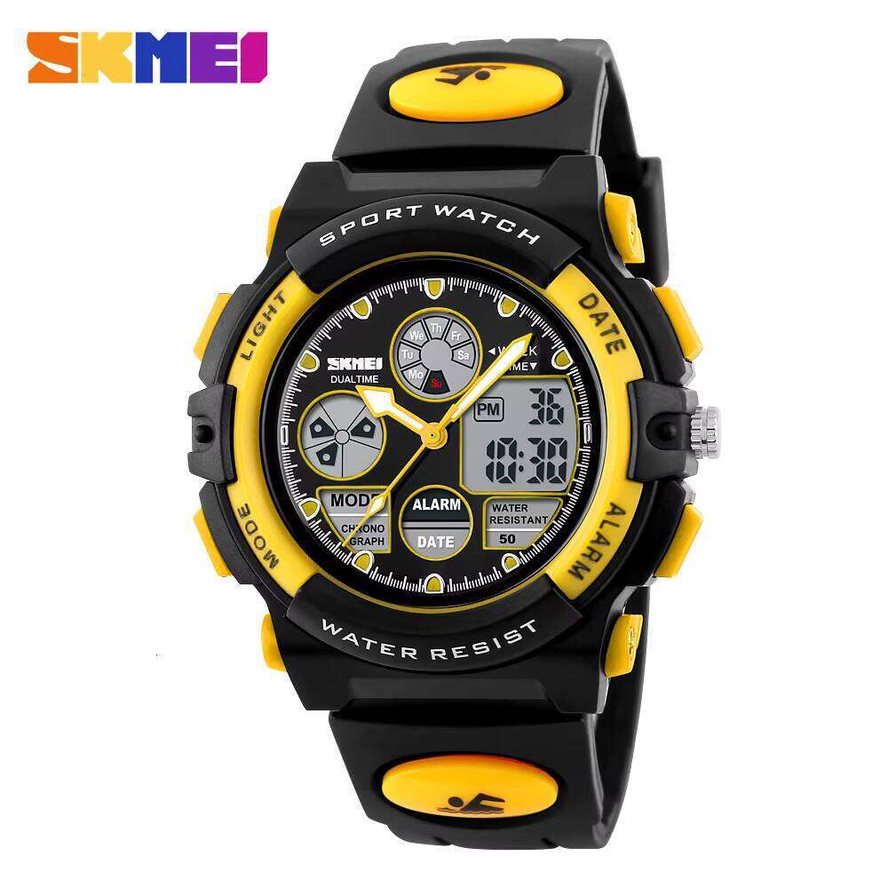 DHGadgets 1163 Sports Fashion Children's Digital Quartz Luminous Diode Girls' Boys' Waterproof Cartoon Watch