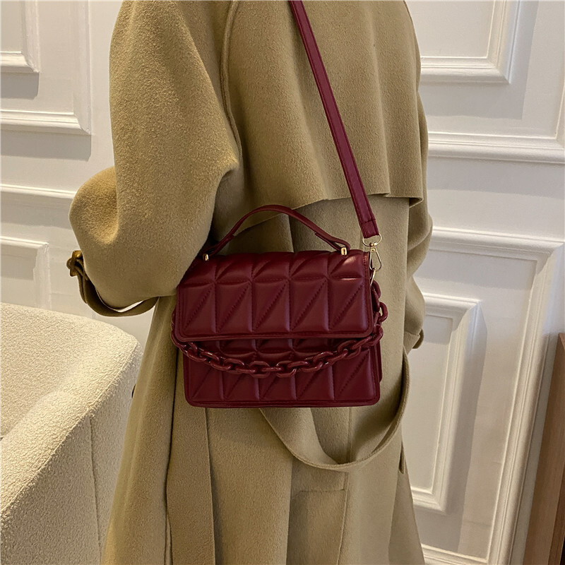 Free Shipping 2025 New Designer Bag Elegant Fashionable Simple Solid Color Women's Single Shoulder Handbag Casual High-quality Shopping Bag