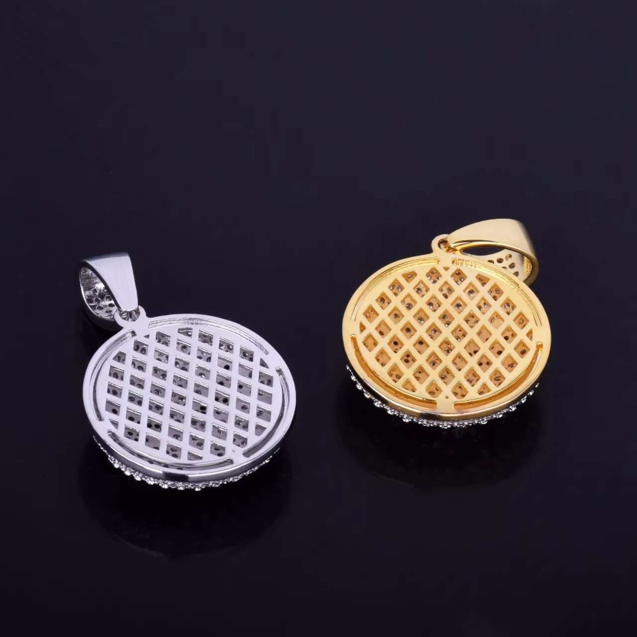 New Arrivals 18K Gold .925 Silver Hip Hop Jewelry Jack Skellington Moissanite Pendant Necklace High Quality Pendants Charms