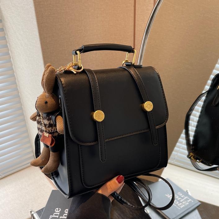 Free shipping designer Korean Style Travel Backpack 2025 New Niche Design Fashionable Women Vintage Versatile Handbag