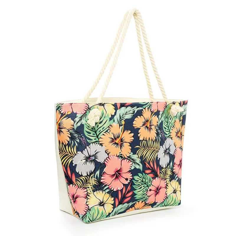 Boho Style Geometric Large Capacity Women Handbags Multifunctional Handbags Shoulder Tote Bags Swimming Storage Bag Beach Bag B250618