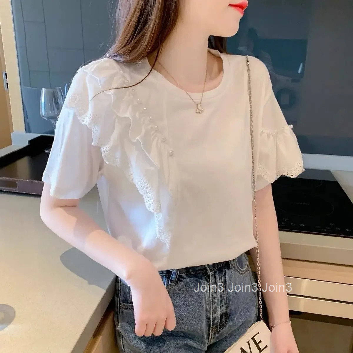 Summer Outfit Female Top Cotton Womens T-shirt Y2k Vintage Elegant Clothes Sale Korean Reviews Many Japanese Fashion Goth Style