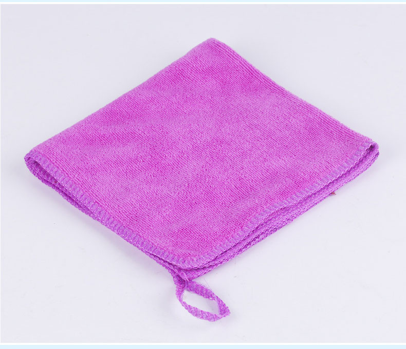 Absorbent Cleaning Cloth Rag Home Kitchen Cleaning Dish Towel Hot Sale Microfiber Square Knitted