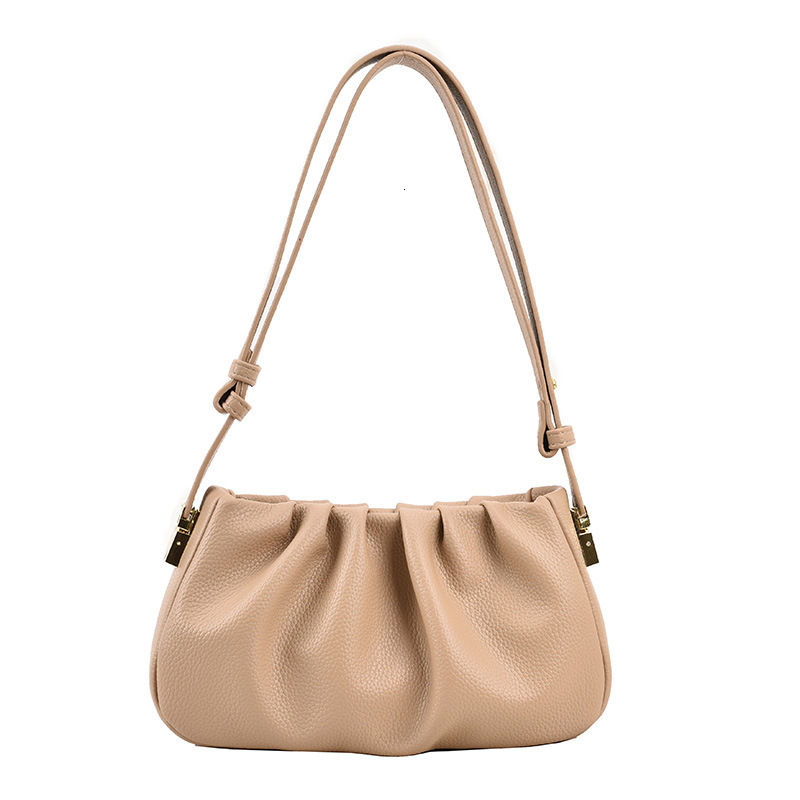 Free shipping designer Bag Wrinkle Cloud Bag 2025 New Women Bag Trendy Crossbody Bag Stylish Shoulder Bag Underarm Bag