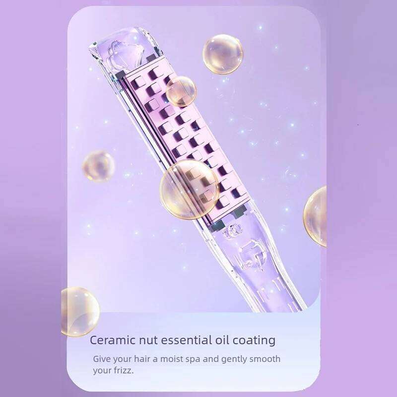Temperature Controlled Curling Board Hair 3D Grid 10 gear LCD display screen Negative ion Fluffy Corn Iron Curler