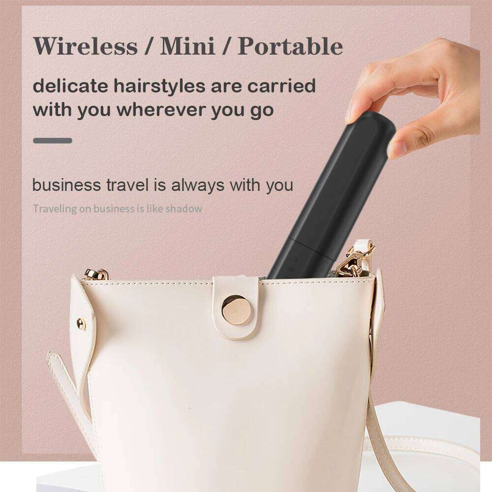 Electric Brushes Wireless Hair Brush Anti-Scalding Hot Comb Ceramic Cordless Beard Straightener for Men