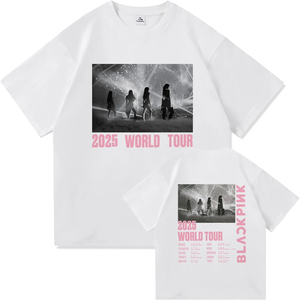 2025 TShirt Fashion Vintage Men/women Clothing Retro High Quality Clothes Cotton for Day Gifts