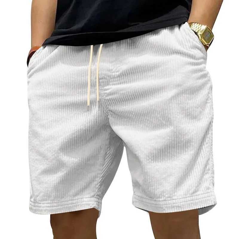 2025 American Heavy Duty Work Shorts Summer I Trendy Retro Corduroy Fashion Brand Mens Casual Shorts XJ250618