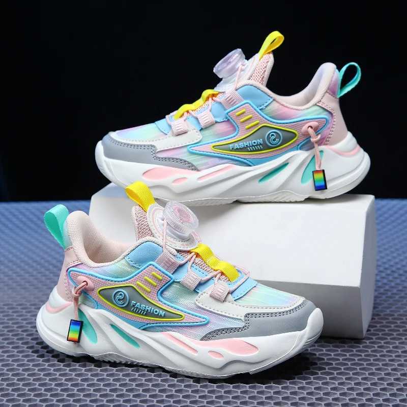 New Arrival Spring Autumn Children Running Shoes Non-slip For Boys Girls Brand Leather Comfort Kids Lightweight Fashion Sneakers Z250618