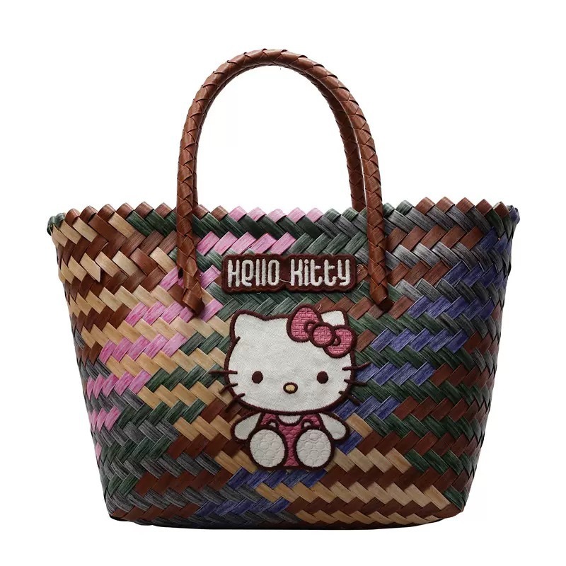 2025 New Designer Fashion Cartoon Summer Vacation Style Women's Shoulder Bag