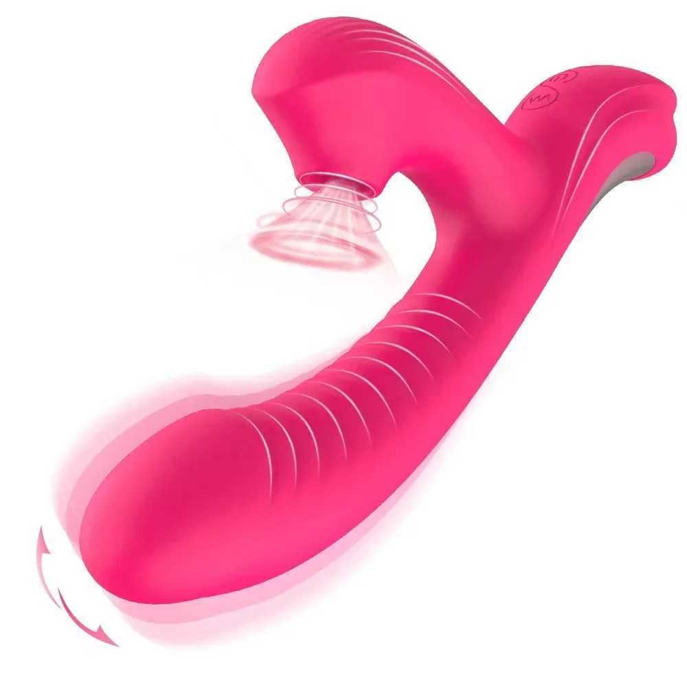 Clitoral Sucking Vibrator Female Dildo Vaginal Wiggling Massager Clitoris Sucker Vacuum Stimulator Sex Toys For Women Adults 18 W250618