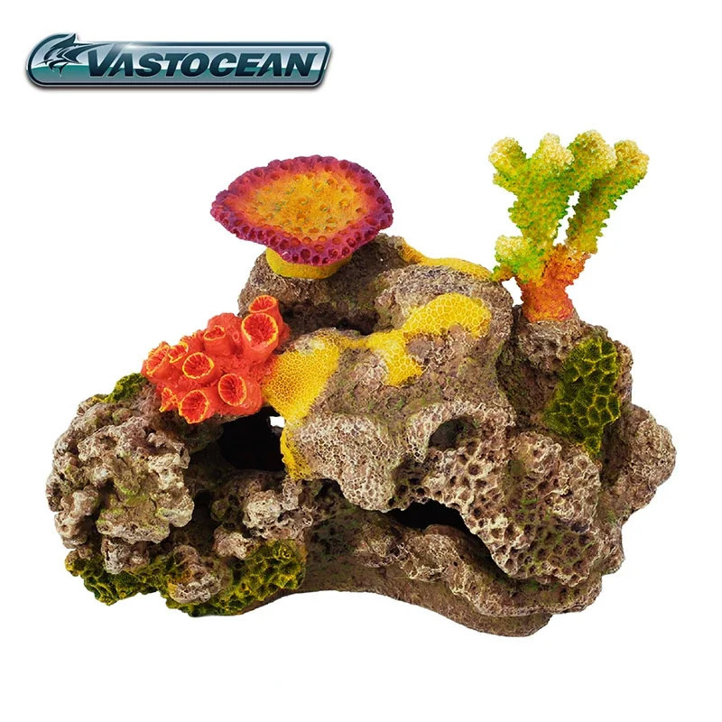 Vastocean saltwater aquarium simulation coral stone aquascape aquarium fake coral 250613