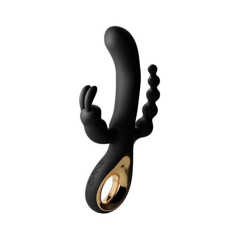 Female orgasmic vibrator sex toy G-spot vaginal anal stimulator massager expander Dildo masturbator female vibrator sex toy XJ250618