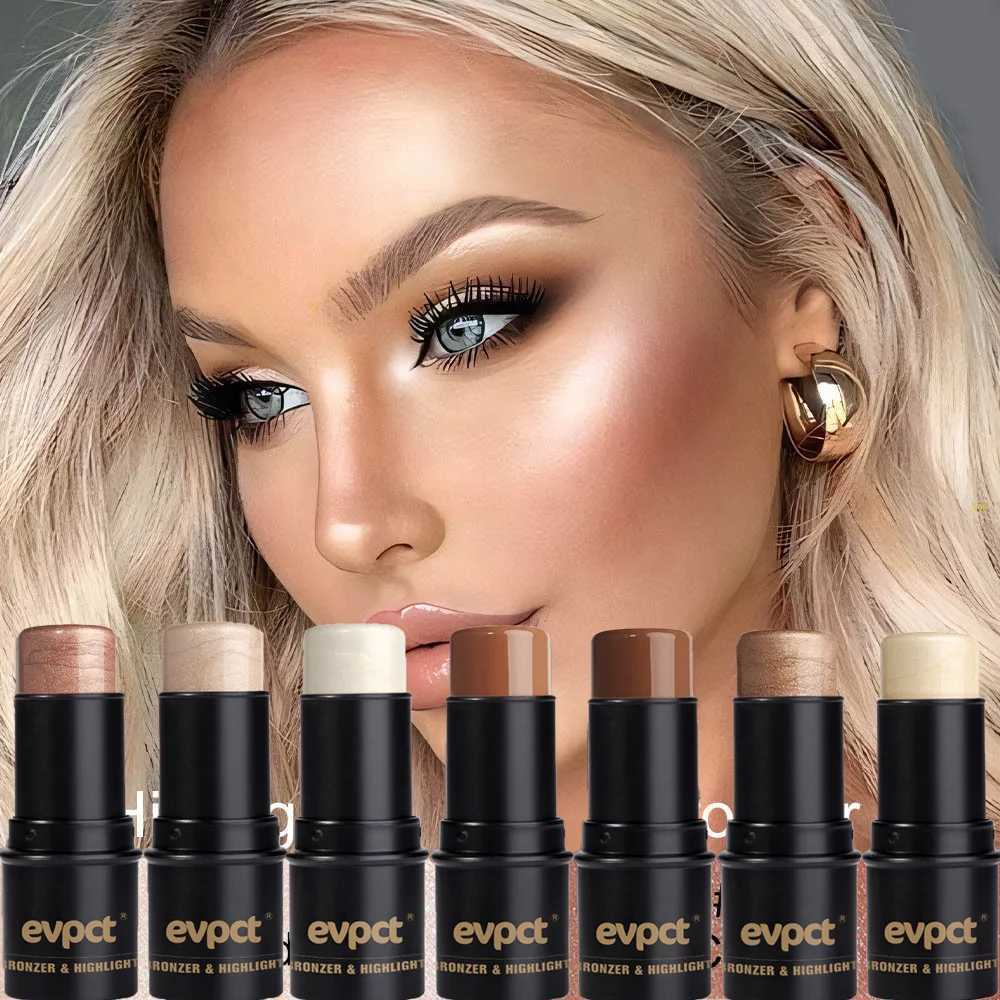 Highlighting Bronzer Stick Face Brightening Blusher Rouge Concealer Pen Long Lasting Corrector Nose Shadow Contouring Cosmetics XJ250618